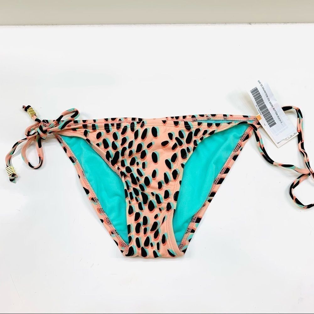 Women's Brazilian Bikini Bottom Size Small Ties
